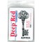 Deep Red Stamps Celtic Key Rubber Cling Stamp 1.25 x 3.2 inches